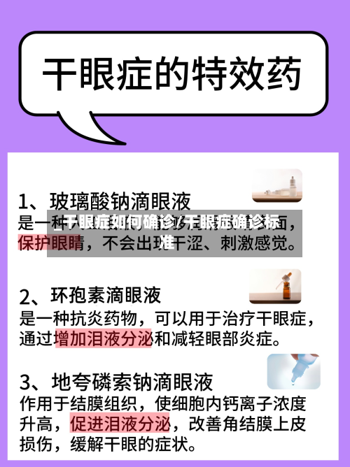 _干眼症如何确诊/干眼症确诊标准-第3张图片