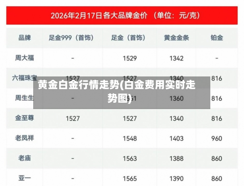 黄金白金行情走势(白金费用实时走势图)-第2张图片