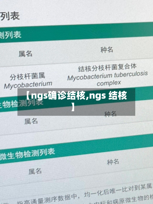 【ngs确诊结核,ngs 结核】