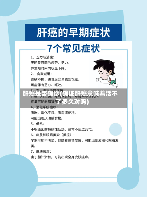 肝癌是否确诊(确证肝癌意味着活不了多久对吗)