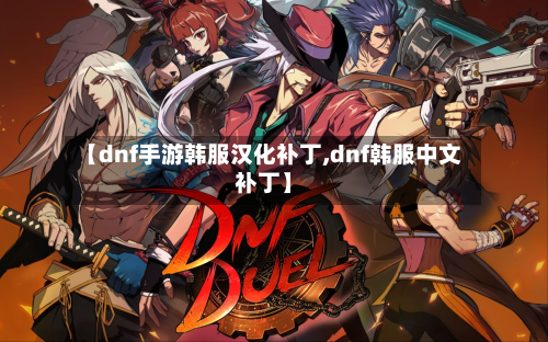 【dnf手游韩服汉化补丁,dnf韩服中文补丁】